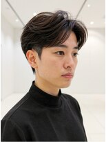 ライズ ネックス ザ サロン 渋谷(LIZE nex the salon)&nbsp;センターパート/メンズカット/【#渋谷駅#髪質改善】
