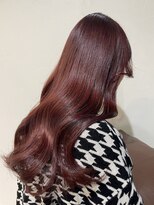 ファブ 千葉店(FaB)&nbsp;【ブリーチなしダブルカラー×ボルドーカラー】