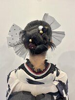 アンドシー(and c)&nbsp;成人式リボンヘア　MIKU