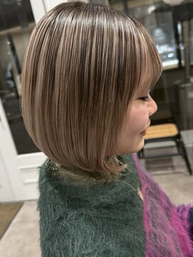 プール(POOL) アンブレラカラー×ミルクティーベージュ