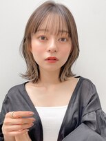 リヤン 表参道(lyann) 大人ガーリーダークアッシュ似合わせカットイヤリングカラーaa