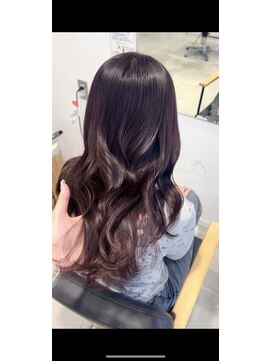 ビューバイネオリーブ 用賀店(Beau'r by neolive) 大人ガーリーダークアッシュ似合わせカットミディアムレイヤー