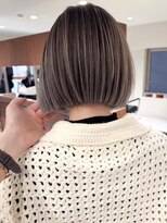ゴカン バイ ジル ブラン 名古屋(Gokan by JIL BLAN) ハイライトバレイヤージュダブルカラーショートカット30代40代