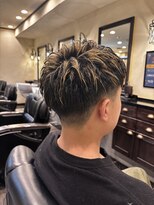 スカイマスターバーバー 渋谷(SKY MASTER BARBER)&nbsp;ブリーチカラー＜理容室＞［メンズ／シェービング／渋谷］