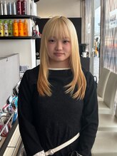 ヘアショップエヌアンドエー 久喜 栗橋店(hairshop N&A) 志賀 心娃