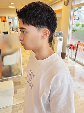 リップソウル(RIP SOUL) 《RIP SOUL》黒髪ツーブロックアップバングベリーショート