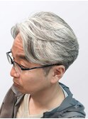 センターパートビジネススタイル
