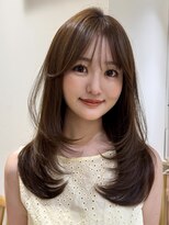 バイオレットジェム(Violet`jem)&nbsp;レイヤーカットシースルーバング小顔ヘアMI-90