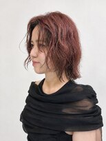 ヘアートラム(HAIR TRAm.)&nbsp;ハイトーンカラー&パーマスタイル