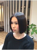 【hair design lotta】艶感たっぷりのしっとりボブ♪