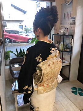 ヘアーサロン アミー(HAIR SALON amie) 和装アップスタイル