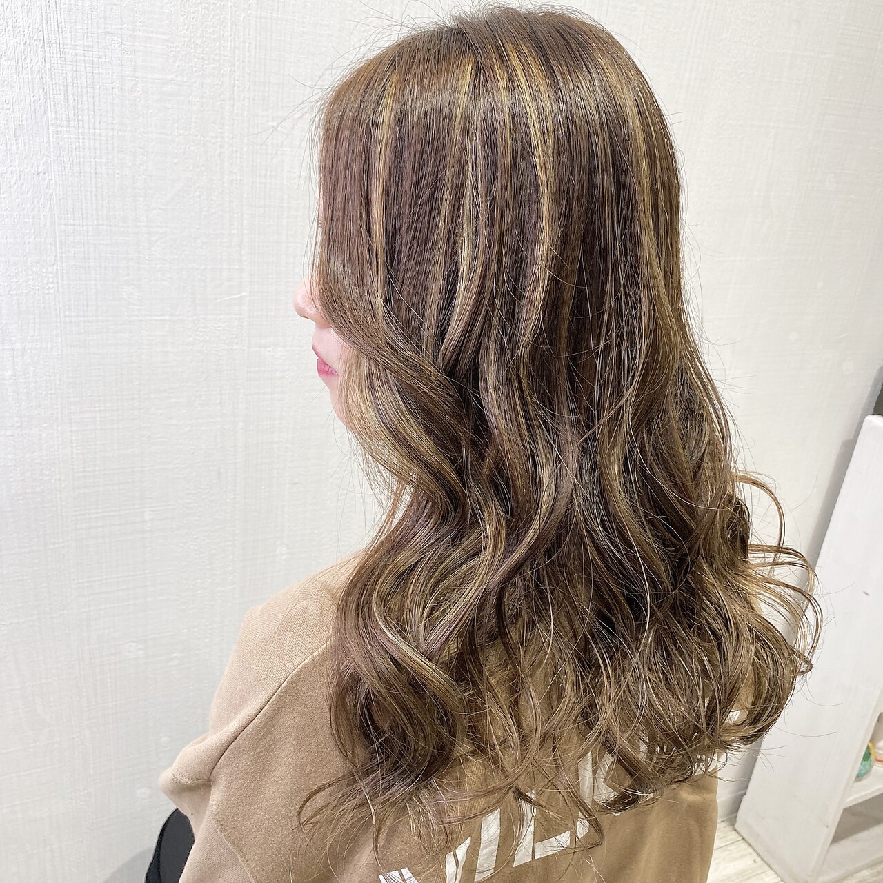 モカブラウン×ハイライト【REJOICEhair EN 根本亜弥