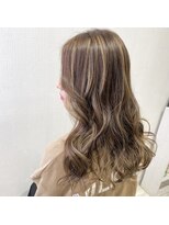 リジョイスヘア エン(REJOICE hair EN)&nbsp;モカブラウン×ハイライト【REJOICEhair EN 根本亜弥】