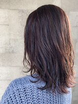 オンリエド ヘアデザイン(ONLIed Hair Design) 【ONLIed】ラベンダーアッシュの無造作ミディアム