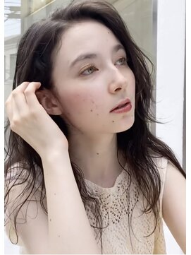 プール(POOL) ほつれウェーブで大人の透け感