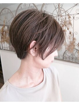 ミマール(mimar) アメジストシルバー前下りショートレイヤー