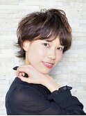 軽快感のあるショートヘア/くせ毛の方におすすめショートヘア