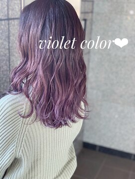 ヘアメイク アージュ 天神西通り店(HAIR MAKE age) ダブルカラー