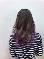 リアン 上尾店(Rien)&nbsp;マロンベージュ/Aラインボブ/かきあげ[上尾駅/バレイヤージュ]