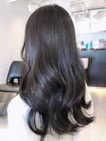 アイティーバイアルバム 八王子店(IT by ALBUM)&nbsp;グレージュロング_カーキグレージュフェザーバング_ba336841