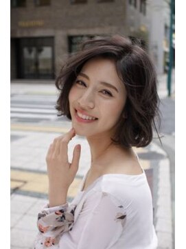 アレックス 芦屋店(alex) 大人ゆるふわボブ