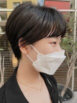 ノイ(neu)&nbsp;コンパクトショート×暗髪【静岡/髪質改善/デザインカラー】