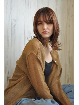 シアン(CYAN) 【CYAN】20代30代＃イルミナカラー＃ロブ＃小顔＃ベージュ#暗髪