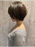 大人ショートボブ