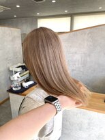 インスヘアー 東加古川店(INCE HAIR) ミルクティーベージュ【中野】