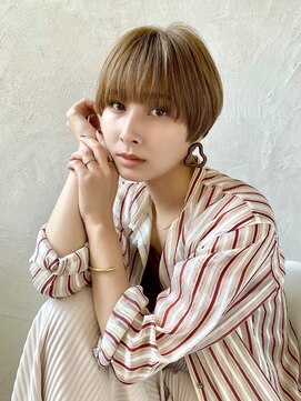 クオート(quoit) 【quoit】大人ナチュラルなマッシュショート（ 堀江/四ツ橋 ）β