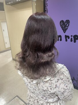 アンリップ ジー(salon unripＧ) m.m#ダークラベンダー