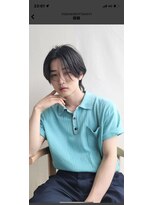 ローウェ 大阪堺東(Louwe)&nbsp;髪質改善/ミディアムボブ/白髪染め/韓国/レイヤー/堺東/ブリーチ