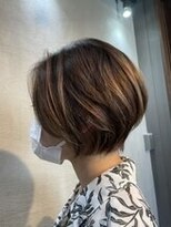 ライズ バイ レボ(RISE by REVO)&nbsp;大人可愛いイメチェンモードヘアダークアッシュチェリーブラウン