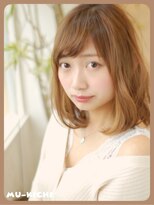 むーきち 吉祥寺(mu-kichi)&nbsp;ゆるふわパーマのロブヘア【mu-kichi吉祥寺】