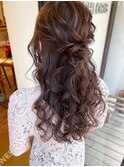 ドレスヘア_ヘアアレンジお客様スタイル
