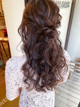 ティダスマイル(tida smile) ドレスヘア_ヘアアレンジお客様スタイル