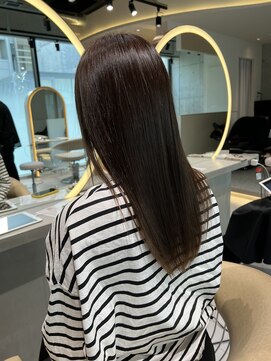 ロンドメリア 天神大名店(Lond Melia) 髪質改善縮毛矯正でツヤサラストレート 髪質改善/艶髪/縮毛矯正