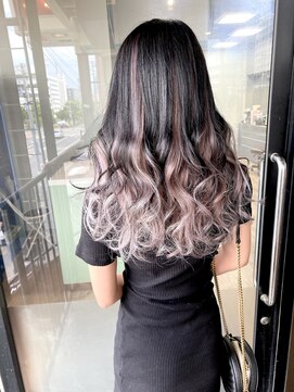 ワンスタイル(One style) 【ケアブリーチ1回】インナーカラー+髪質改善トリートメント