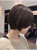 高知 南国市 BiBi glandjete 丸みショート ふんわりショート