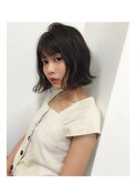 切りっぱなしボブ☆