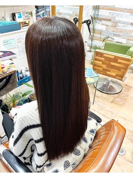 ハウオリ ヘアーワークス(Hauoli hair works) 髪質改善修復トリートメントプラス（酸熱×ヴアリジョア）