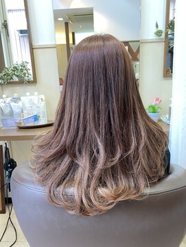 コアフィールフィス(COIFFURE fils) 新規お得クーポンあり【見附　今町】M3Dピンクベージュカラー