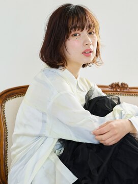 ラプト ビズ 学園前(RAPT bis) ゆるふわなこなれ感のボブ