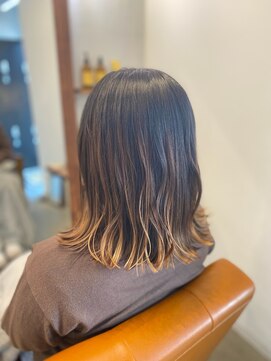 アイノベル(‘Inovel’) カット+カラー+oggiottoトリートメント