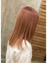 ヘアカロン(Hair CALON) ダブルカラーオレンジベージュ髪質改善トリートメント