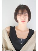 プツッと丸みボブ