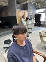 フォンド 津田沼(fond.)&nbsp;ダークアッシュ/アッシュブラック/カルマパーマ/ベリーショート