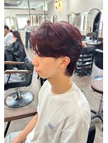ルクスバイアフィナー(Luxo by Afinar) 【町田/Luxo by Afinar】毛流れセンターパート×チェリーピンク
