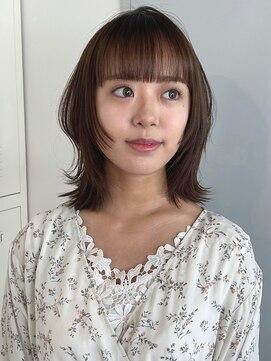 フェリア 池田(FERIA) 顔まわりカット 顔まわりレイヤー