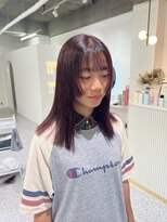 シエル 一社(cher)&nbsp;ブリーチなしチェリーレッド